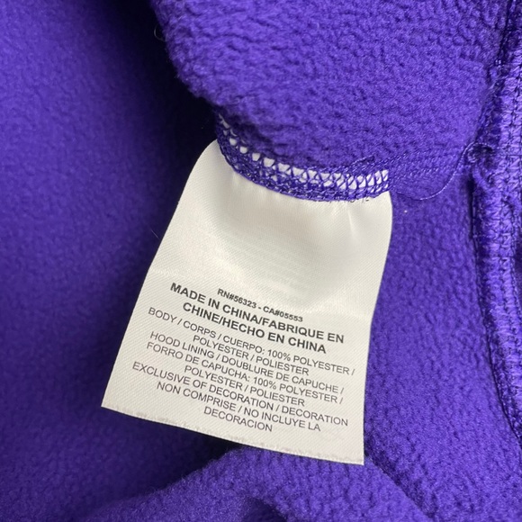 EUC Nike Pull Over Hoodie Purple/ Gray Size XS - Picture 8 of 10